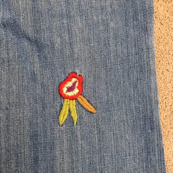 Joes Distressed Denim Blue Jeans Havens Retro 1971 Womens Waist 27 US Size 4 y2k - Picture 7 of 14